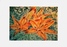 Artist - Greg Blancett - Our Tiger Lilies - Honorable Mention