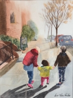 Sue Ann Paulus Late Afternoon Walk.jpg
